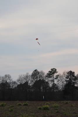 Red, White, and Blue Rocket