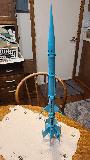 Jeff Curtis's Estes Black Hole Space Probe